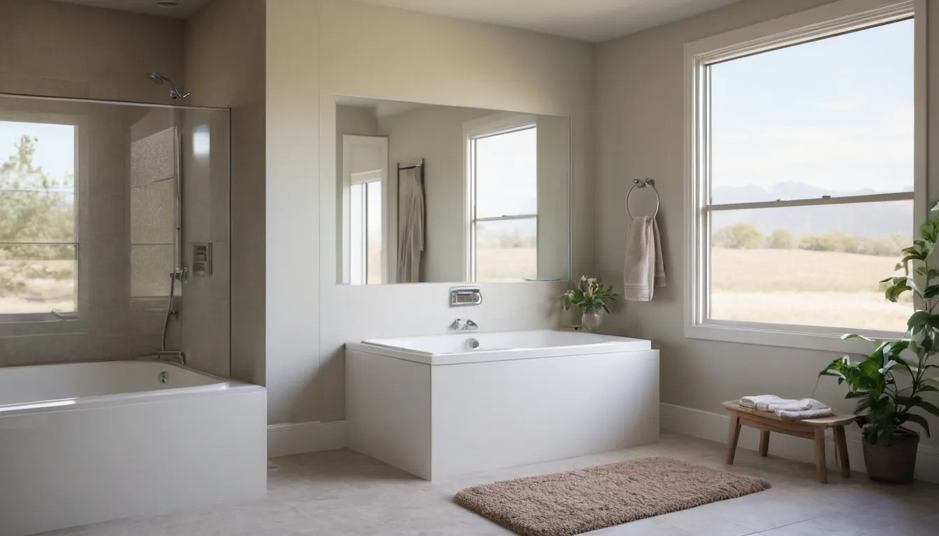 A bright, accessible bathroom with a walk-in tub in a DeSoto home